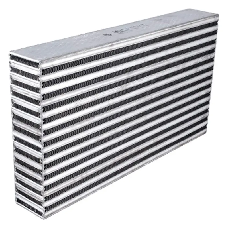 Noyau de radiateur en aluminium brasé sur mesure, pour Intercooler radiateur