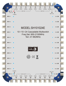 CE承認10 in 24衛星マルチスイッチデジタル衛星受信機diseqc2.0 - Product Image 2