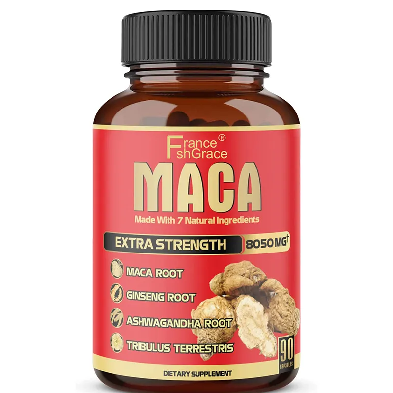 Натуральный источник таблетки maca корень капсулы 90 веганские капсулы с 7 натуральными ингредиентами