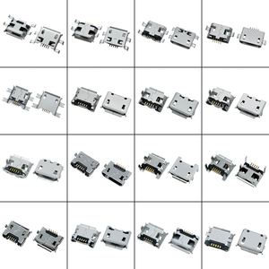 USB Micro 5s b型母插座水平直边电话充电插座插入正面和棒背面5.65毫米 - Product Image 6