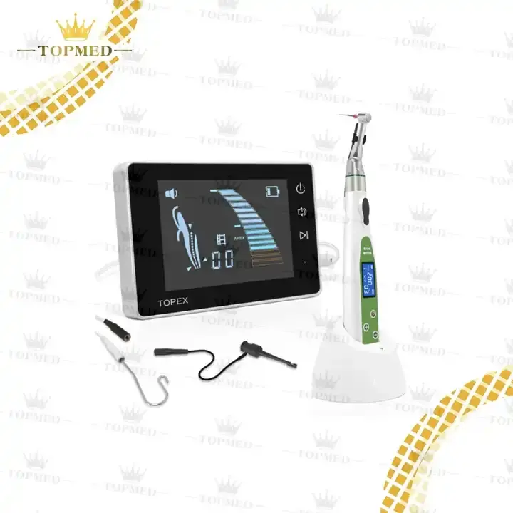 Easy Operate Dental Equipment LED Light Endo Motor & Topex Touch Screen Apex Locator High Brightness 9 Different Program Present