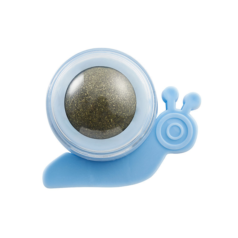 Blue snail shape