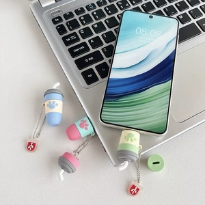 创意迷你奶茶杯形USB记忆棒64gb闪存驱动器，内置32gb内存USB 2.0接口杯瓶样式 - Product Image 6
