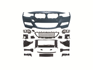 F30 M2C tarzı BodyKit M2 rekabet tipi tampon BMW 3 serisi F30 için ön araba tampon - Product Image 4