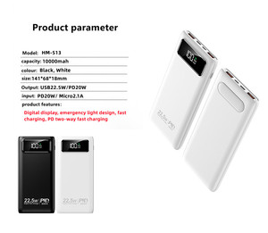 QC3.0 Super Fast Charging PowerBank 10000mAh USB Type C Portable Mobile Charger Power Bank 10000 Mah - Product Image 6