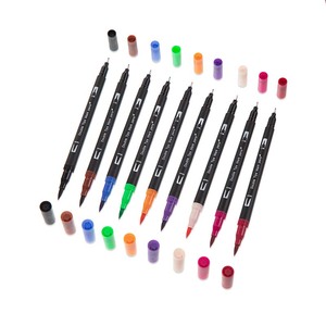 Lisi สมุดระบายสีสำหรับผู้ใหญ่120/144สีชุดเขียนอักษรตัวเขียนไดอารี่หัวกระสุนปากกาสีหัวแปรงละเอียดปากกาศิลปะ - Product Image 3