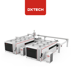 Высокомощный коврик DXTECH-серия, две автоматические погрузки и разгрузки, закрытый инструмент для лазерной резки стали, цены - Product Image 3