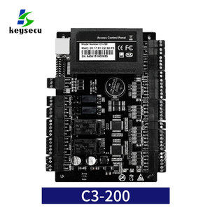 ZKT C3 200 Smart Security Network TCP/IP Multi Double Doors Lock Controller di prossimità RFID scheda di accesso pannello di controllo