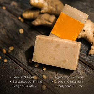 Custom Private Label Natural Handmade Cold Process Pine Tar <strong>Soap</strong> for Men - Product Image 5
