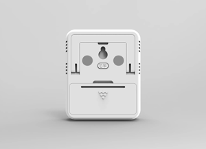 Nuevo Tipo de termómetro digital LCD para interiores e higrómetro con retroiluminación OEM, termómetro higrómetro de habitación de plástico personalizable - Product Image 2