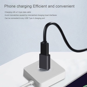 EONLINE อุปกรณ์แปลง USB 3.0เป็น Type C Usbc,อะแดปเตอร์แปลง Type-C สำหรับ Samsung Galaxy S10 S9 Plus Xiaomi Huawei One Plus สาย Usb C - Product Image 3
