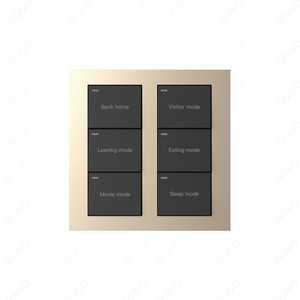 SQIVO Zigbee 2024 akıllı ev uzaktan kumanda kablosuz sahne anahtarı özelleştirilebilir DIY 12 sahne denetleyicisi anahtarı - Product Image 5