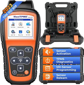 Strumento di programmazione <span class=keywords><strong>TPMS</strong></span> OTOFIX TireGO 808 il più recente strumento di scansione <span class=keywords><strong>TPMS</strong></span> WiFi riimpara attiva tutti i sensori <span class=keywords><strong>TPMS</strong></span> ripristino diagnostico del programma - Product Image 1