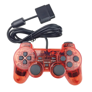 PS2控制器游戏手柄的有线透明操纵杆 - Product Image 4