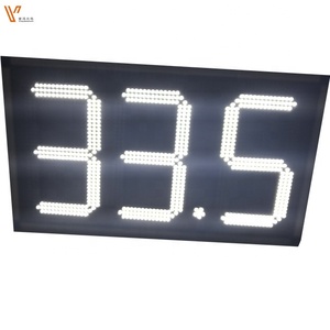 20 pollici di grandi dimensioni numero di 6 cifre modulo 7 segmenti led display
