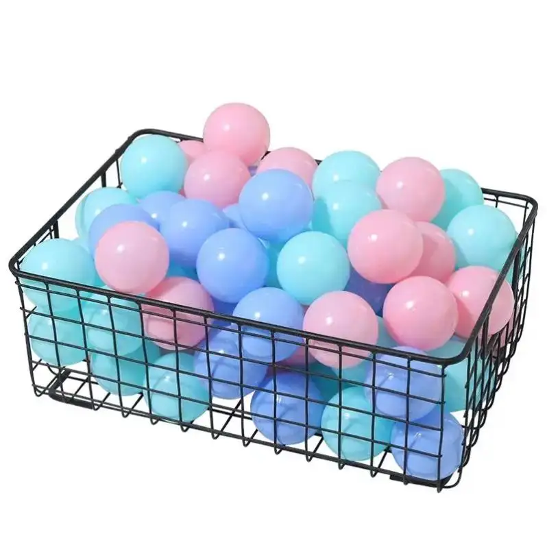 5.5 सेमी बॉल पिट्स पर्यावरण के अनुकूल रंगीन नरम खिलौना प्लास्टिक महासागर बॉल स्विमिंग पूल बच्चों के लिए आउटडोर खिलौने