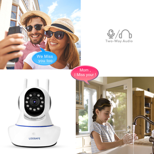 Loosafe ยอดนิยม2MP V380 Wifi กล้อง1080P 2 Way Audio และ Night Vision การตรวจจับความเคลื่อนไหวกล้องรักษาความปลอดภัยไร้สาย - Product Image 4