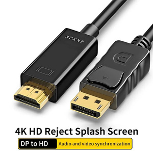 DisplayPort 4K a HDTV Video Cable de audio Puerto de pantalla DP A Adaptador HD para computadora portátil a TV Proyector Monitor - Product Image 2