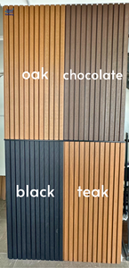 Revêtement mural extérieur moderne au design 3D Revêtement de clôture en <span class=keywords><strong>composite</strong></span> extérieur imperméable et ignifuge - Product Image 3