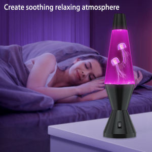All'ingrosso batteria USB acquario gelatina di pesce meduse LED <span class=keywords><strong>Lava</strong></span> lampada luce notturna - Product Image 4