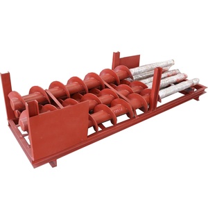 Nhà Máy Tùy Chỉnh Chịu Mài Mòn Cánh Quạt Thép Vít Khoan Trục Lưỡi Trục Xoắn Ốc Cho Vật Liệu Xử Lý Thiết Bị Trục Chính Vít - Product Image 4