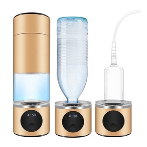 Alkali hidrojen su arıtıcısı şişe PEM HHO jeneratör güç kaynağı pil ile hidrojen su şişesi ev kullanımı için - Product Image 1