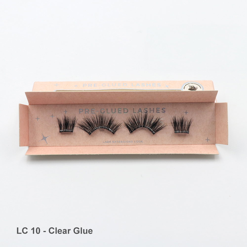 1 Pair - LC 10 - clear glue