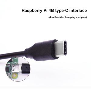 5V 3A <strong>Power</strong> Supply Adapter on OFF in Line Switch Replacement <strong>Power</strong> Supply Charger with <strong>USB</strong> Type <strong>C</strong> Plug for <strong>Raspberry</strong> <strong>Pi</strong> 4 - Product Image 4