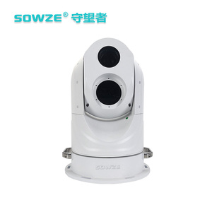 การเฝ้าระวังทางทะเล2แกนกล้อง PTZ ภาพความร้อนที่มีความเสถียร - Product Image 3