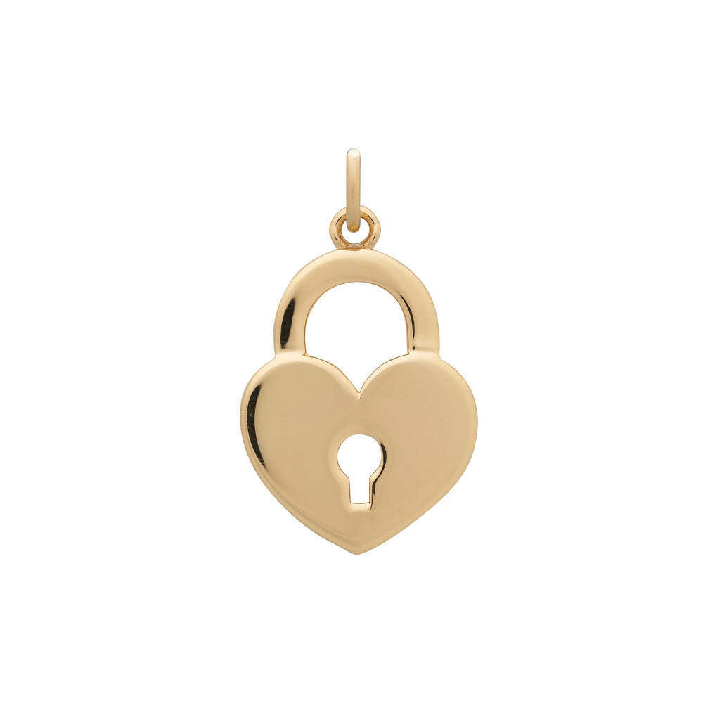 Candado de oro Love 16mm
