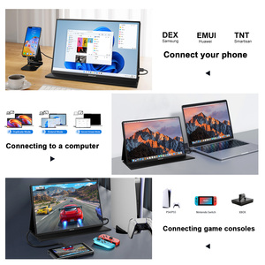 Venta al por mayor 14 pulgadas 60Hz Monitor portátil LCD retroiluminado Panel IPS Tipo C Interfaz para PS4 PS5 Switch Xbox Laptop Computer - Product Image 6