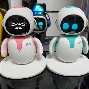 Eilik robot sonsuz eğlenceli akıllı Robot oyuncak pembe Eilik ile küçük bir arkadaşı Emo Robot - Product Image 3