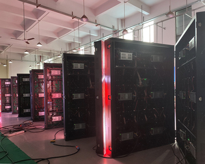 กลางแจ้ง P6 P กลางแจ้งป้าย LED แบบแยกส่วน LED แสดงด้วยการบำรุงรักษาด้านหน้า