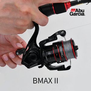 המקורי אבו גרסיה שחור מקסימום <span class=keywords><strong>2</strong></span> BMAX2 ספינינג דיג סליל גרפיט גוף המלוח להתמודד
