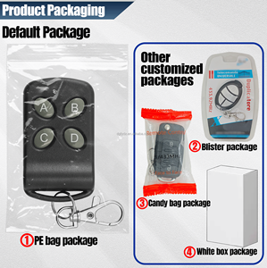 433.92MHz 4 canali RF duplicazione telecomando per porta del Garage e apriscatole EV1527 codice 2260 di supporto