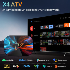 VONTAR X4亚视Amlogic S905X4支持谷歌语音输入4K @ 60fps AV1 1000M局域网双Wifi安卓11电视盒 - Product Image 2