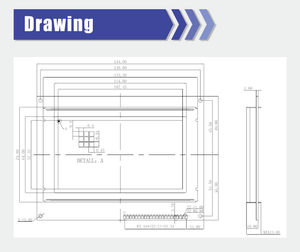 OEM/ODM verfügbares Zeichen LCD-Modul 240128 LCD 24-0x128 LCD-Display LCM-Modul Werkseitige Versorgung 5,1-ZOLL-STN-ANZEIGE - Product Image 6