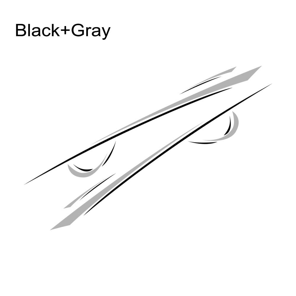 Noir mat Gris