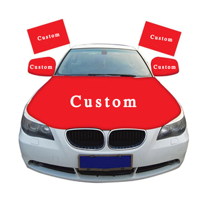 Спандекс растянутый пользовательский принт логотип кампании спортивные мероприятия все страны национальной сборной по футболу крышка капота автомобиля флаг - Product Image 1