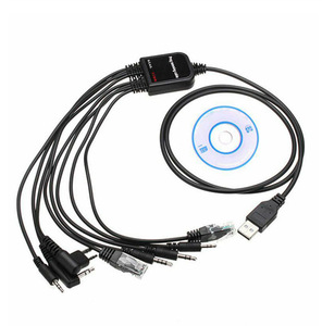 Cavo di programmazione USB 8-in-1 per Baofeng Walkie Talkie Radio bidirezionale con 2 Chip di comunicazione bidirezionale - Product Image 4