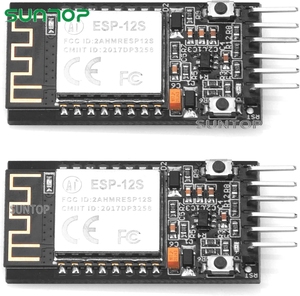 ESP8266 WiFi modülü, ESP-12S WiFi seri modülü kurulu, kablosuz verici uzaktan Port ağ geliştirme kurulu Arduino için