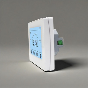 Schermo LCD VA termostato a bacet digitale per ventilcoil 3 velocità della ventola + 0-10V modulante - Product Image 4
