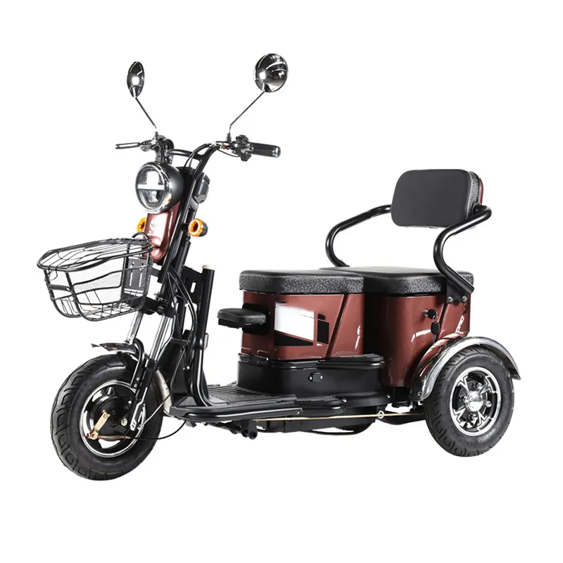 스마트 동봉 Tricycles 세 휠 성인 전기 세발 자전거 장애인