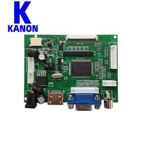 Venta al por mayor 7,0 "TFT LCD módulo Panel de visualización 800x480 y placa de controlador Ttl Lcd de 2 x