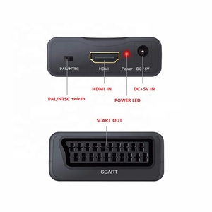 WISTAR 1080P HDMI至SCART HDMI视频转换器音频适配器，带USB电缆用于盒式电视 - Product Image 4