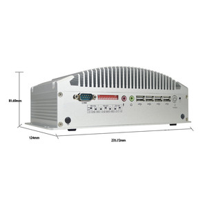 Industri IPC MFC-2300 <span class=keywords><strong>Intel</strong></span> <span class=keywords><strong>Celeron</strong></span> prosesor J3160 <span class=keywords><strong>Quad</strong></span> <span class=keywords><strong>Core</strong></span> tanpa kipas tertanam dua I211 Gigabit Ethernet port VGA + DP ganda - Product Image 3