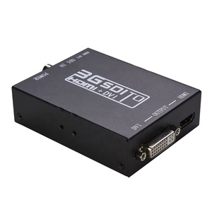 Xput-Convertidor de HD-SDI/3G a HDMI/DVI, convertidor de 3G SDI a salida Dual HDMI DVI