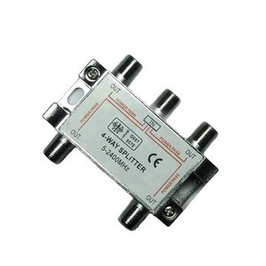 より人気のある4ウェイサテライトスプリッター5-2400mhz1入力および2出力 - Product Image 1