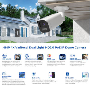Hitohik HIK OEM 4MP hareket algılama 2.0 akıllı çift ışık 3 eksen ayarı CCTV ağ kamerası PoE IP kamera - Product Image 2