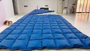 Siêu nhẹ xuống cắm trại chăn-650 điền vào điện Puffy Quilt. Nhỏ gọn và ấm áp Comforter cho du lịch, bãi biển, võng, Backpacking - Product Image 5